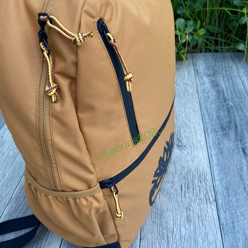 Timberland Women’s Backpack Wheat Tan Big Logo - Picture 10 of 12